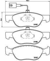 BREMBO P23070 - PASTILLA DE FRENO