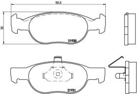 BREMBO P23073 - PASTILLA DE FRENO