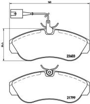 BREMBO P23084 - PASTILLA DE FRENO