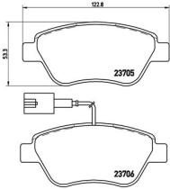 BREMBO P23085 - PASTILLA DE FRENO