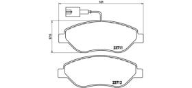 BREMBO P23086 - PASTILLA FRENO TURISMO