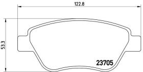 BREMBO P23099 - PASTILLA DE FRENO