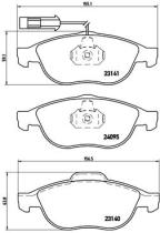 BREMBO P23114 - PASTILLA DE FRENO