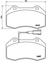 BREMBO P23117 - PASTILLA DE FRENO