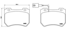 BREMBO P23129 - PASTILLA DE FRENO