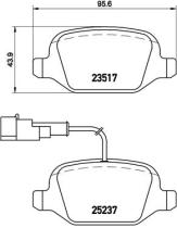 BREMBO P23131 - PASTILLA DE FRENO