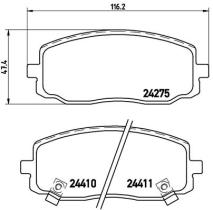 BREMBO P30032 - PASTILLA DE FRENO