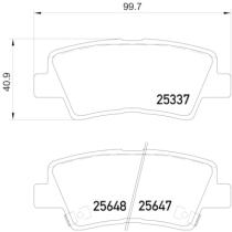 BREMBO P30054 - PASTILLA DE FRENO