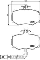 BREMBO P36005 - PASTILLA DE FRENO