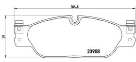 BREMBO P36021 - PASTILLA DE FRENO