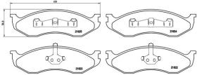 BREMBO P37004 - PASTILLA DE FRENO