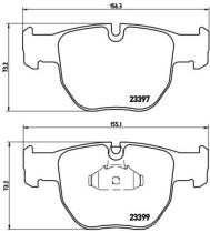 BREMBO P44012 - PASTILLA DE FRENO