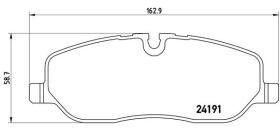 BREMBO P44014 - PASTILLA DE FRENO