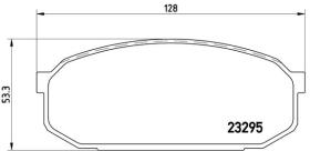 BREMBO P49022 - PASTILLA DE FRENO