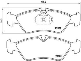 BREMBO P50082 - PASTILLA DE FRENO