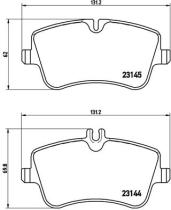 BREMBO P50046 - PASTILLA DE FRENO