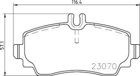 BREMBO P50047 - PASTILLA DE FRENO