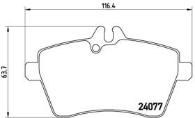 BREMBO P50054 - PASTILLA DE FRENO