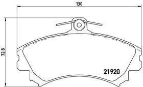 BREMBO P50055 - PASTILLA DE FRENO