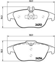 BREMBO P50068 - PASTILLA DE FRENO