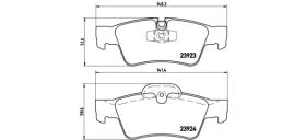 BREMBO P50076 - PASTILLA FRENO TURISMO