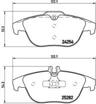 BREMBO P50104 - PASTILLA DE FRENO