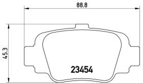 BREMBO P56032 - PASTILLA DE FRENO