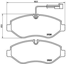 BREMBO P56066 - PASTILLA DE FRENO