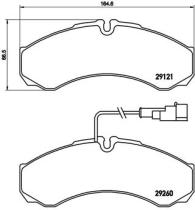 BREMBO P56069 - PASTILLA DE FRENO