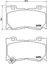 BREMBO P56089 - PASTILLA DE FRENO