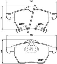 BREMBO P59029 - PASTILLA DE FRENO