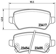 BREMBO P59038 - PASTILLA DE FRENO