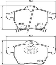 BREMBO P59048 - PASTILLA DE FRENO