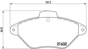 BREMBO P61053 - PASTILLA DE FRENO