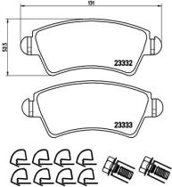 BREMBO P61067 - PASTILLA DE FRENO