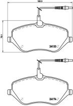 BREMBO P61078 - PASTILLA DE FRENO