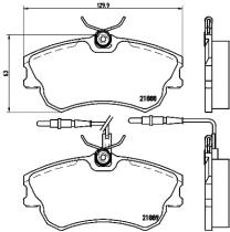 BREMBO P68023 - PASTILLA DE FRENO