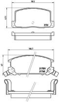 BREMBO P83019 - PASTILLA DE FRENO