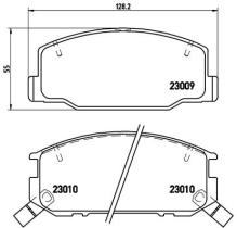 BREMBO P83031 - PASTILLA DE FRENO