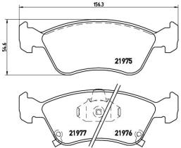 BREMBO P83041 - PASTILLA DE FRENO