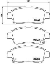 BREMBO P83050 - PASTILLA DE FRENO