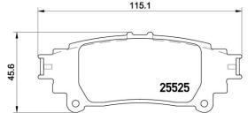 BREMBO P83132 - PASTILLA DE FRENO