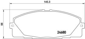 BREMBO P83139 - PASTILLA DE FRENO