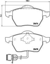 BREMBO P85026 - PASTILLA DE FRENO