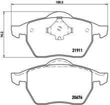 BREMBO P85035 - PASTILLA DE FRENO