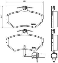 BREMBO P85044 - PASTILLA DE FRENO