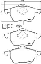 BREMBO P85045 - PASTILLA DE FRENO