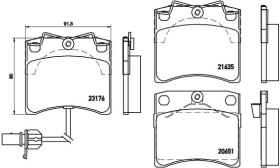 BREMBO P85048 - PASTILLA DE FRENO