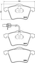 BREMBO P85062 - PASTILLA DE FRENO