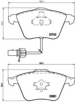 BREMBO P85084 - PASTILLA DE FRENO